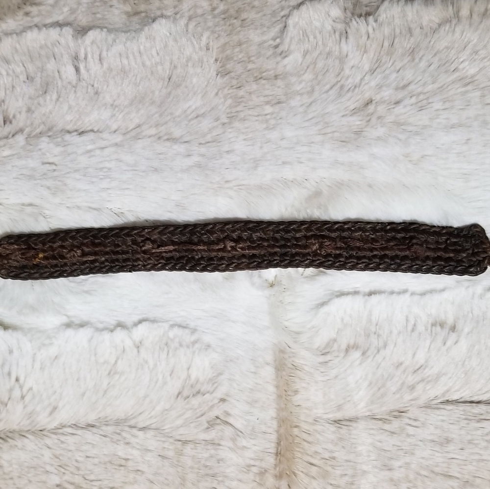 Micro Macrame Antique Button Bracelet - image 6